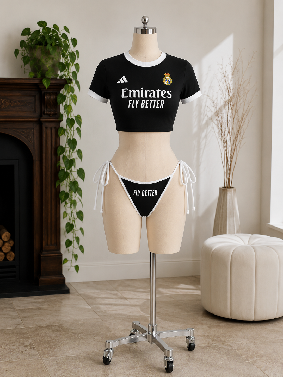 کیت فوتبالی رئال مادرید مشکی | real madrid