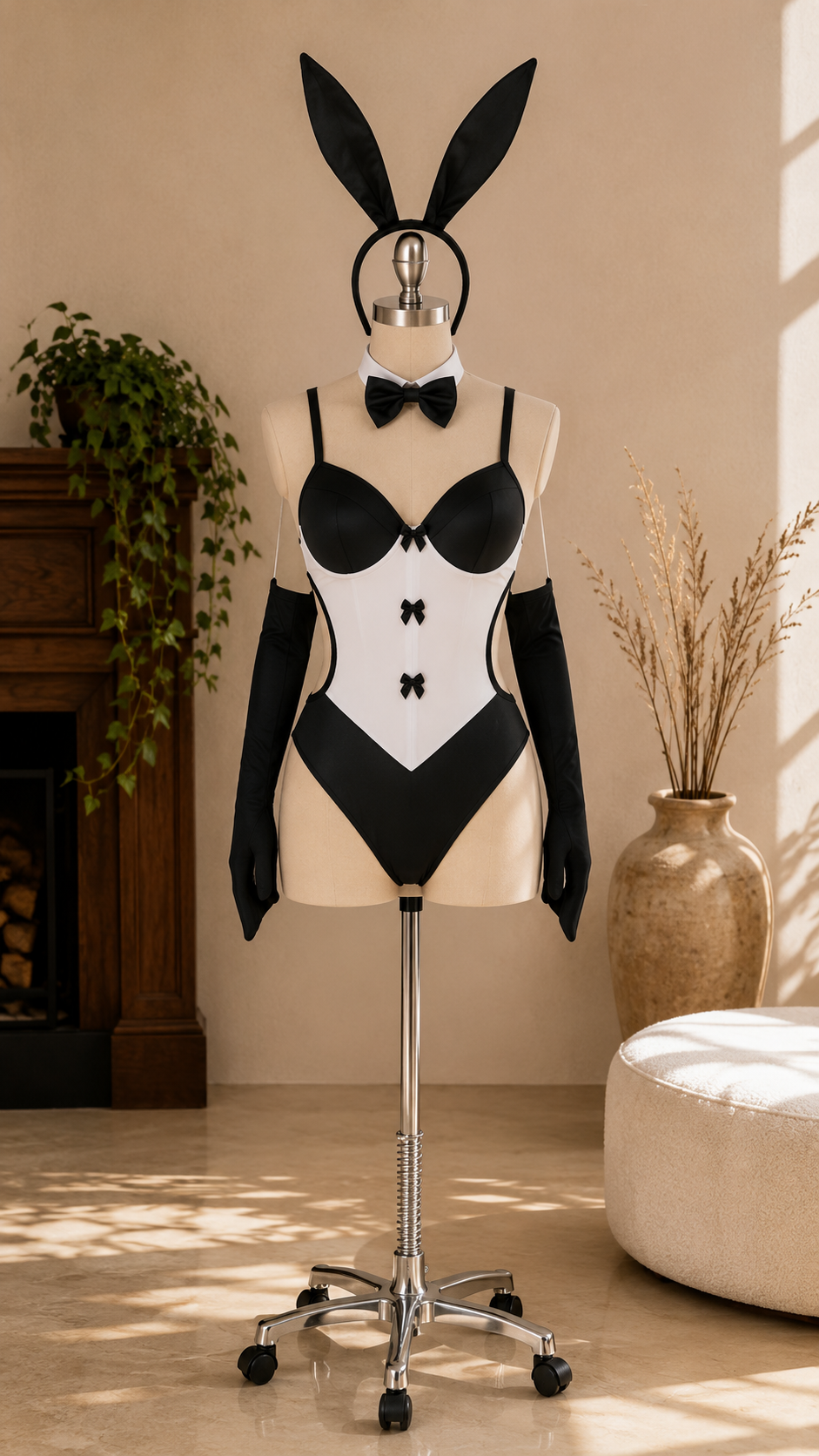 کاستوم خرگوشی فنردار با ساق دست کد2099