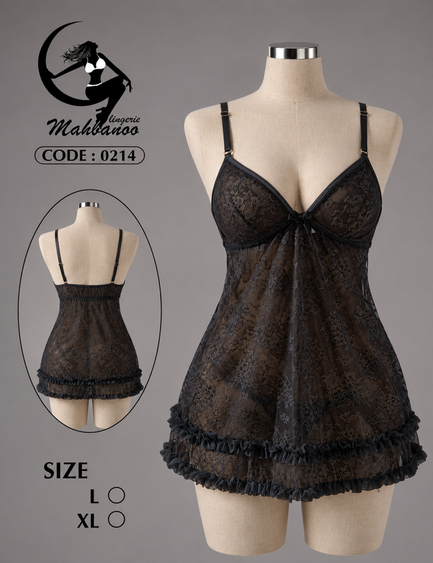 لباس خواب فانتزی زنانه کد 0214