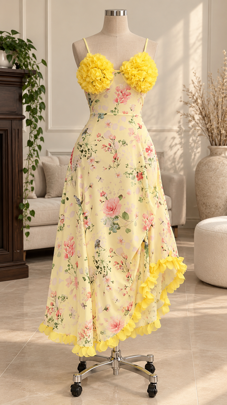 لباس خواب بلند فانتزی زنانه وارداتی کدHA408