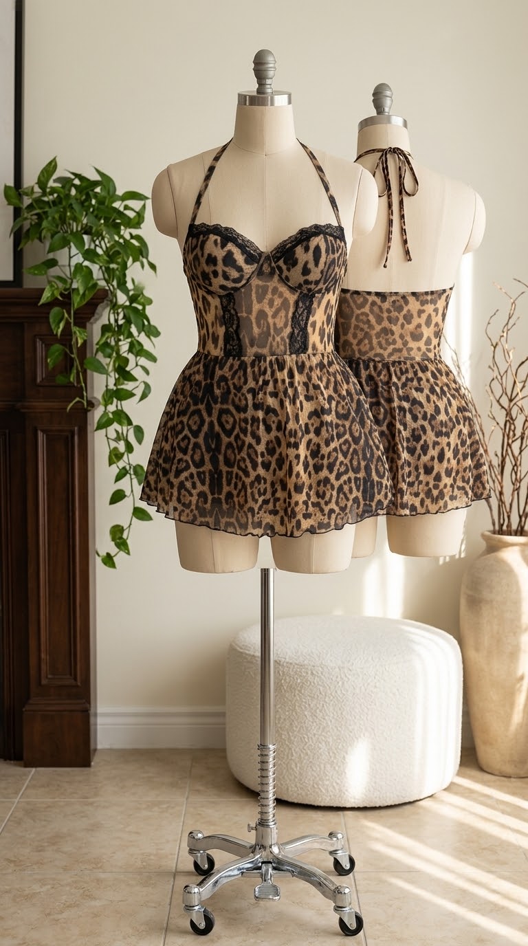لباس خواب فانتزی زنانه kenzo  کد 1628
